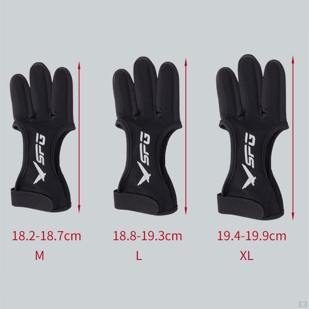 Hunting Leather Three Finger for Youth Beginners