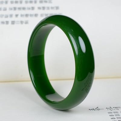Natural Jade Bracelet Fashionable and Simple Women's Jade Bracelet