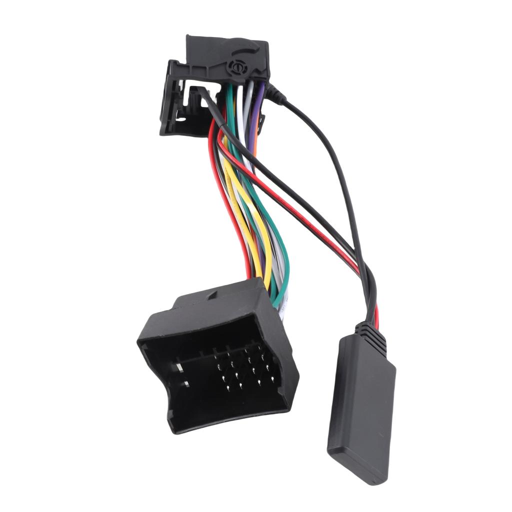 59.1in Bluetooth 5.0 AUX Cable Audio Adapter with Microphone Fit for E60 E63 E64 E65 E66 E87