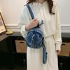 Denim Backpack Lightweight Casual Women Outdoor Sports Mini Backpack