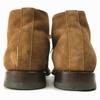 VAN BOMMEL All Leather Goodyear Welted Suede Chukka Boots Brown Size 8.5G 27.0-27.5 Men's(USED)