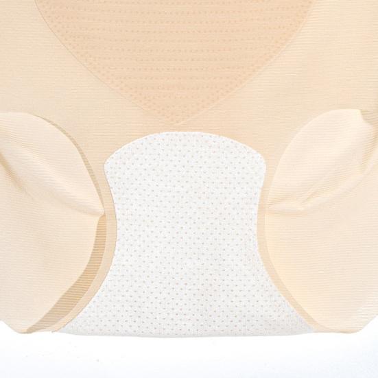 Women's Ultra Thin Ice Silk Underwear No Show Tummy Control Briefs Seamless High-Waisted Panties Full Coverage Stretch Underpants