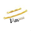 2 Pieces 1:24 Scale Steering Link Rods Replaces Linkage Pull Rod for Fcx24 RC Car DIY Parts