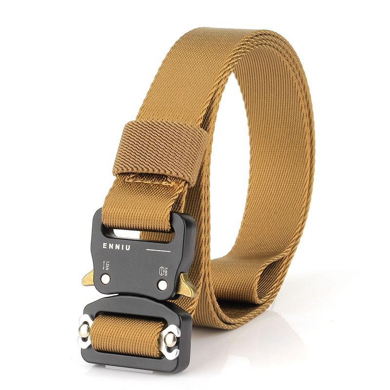 

Tushi 2.5cm Korean Style Cobra Belt Outdoor Work Nylon Canvas Student Pants Trend 125cm