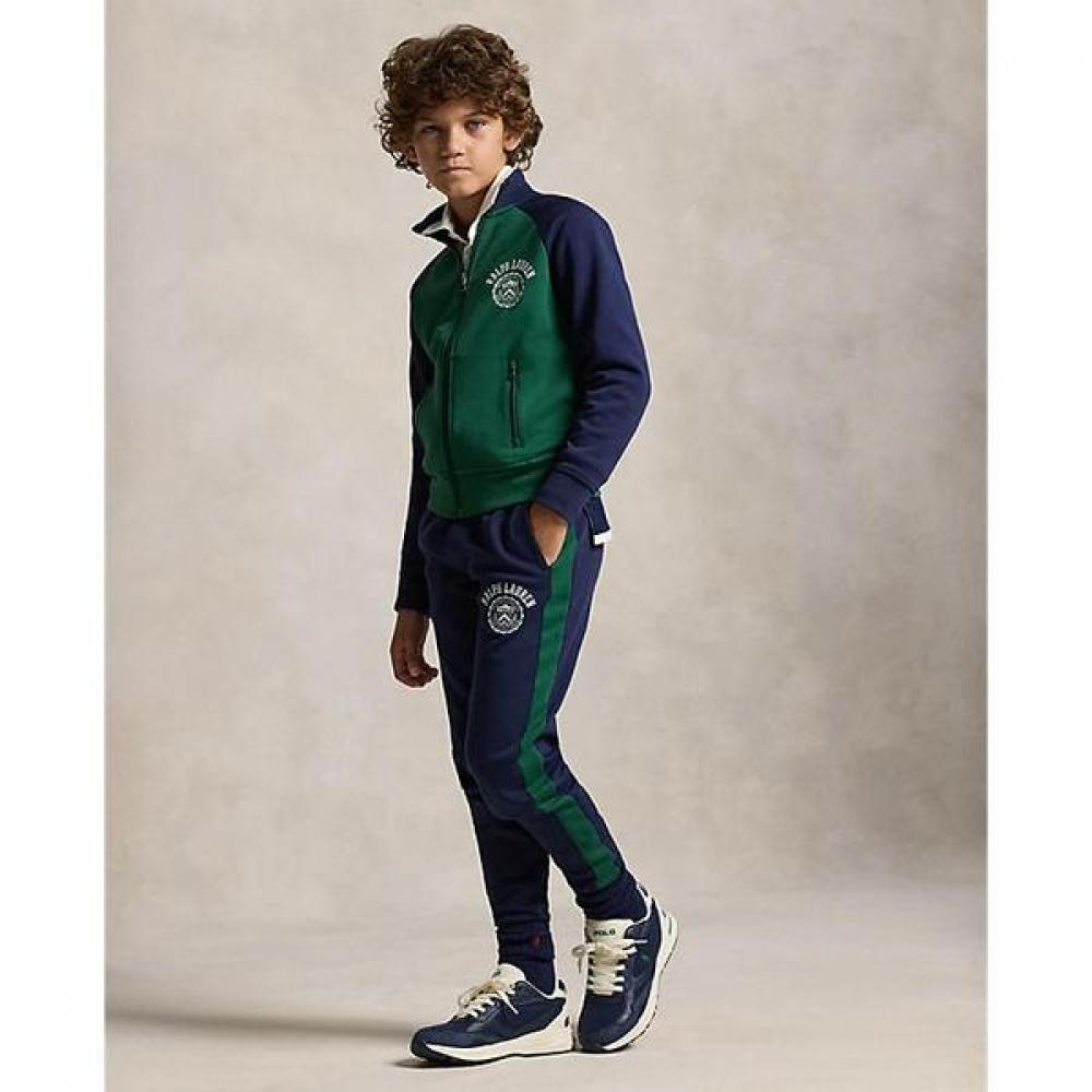 Polo Kids Boys Logo Crest Double Knit Jogger Pants  Cwpopntybq20218300 S