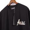 2237 Amiri 2025 Summer New Men's and Women's Loose High Quality Cotton Plus Size T-shirt Couple T-Shirt