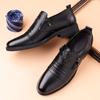 Fashion Leather Shoes For Man Genuine Leather Casual Shoes Fashion Business Oxford Shoes High Quality Designer Work Shoes