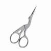 1Pc Stainless Steel Embroidery Sewing Tools Crane Shape Shears   Stitch Scissors Gold