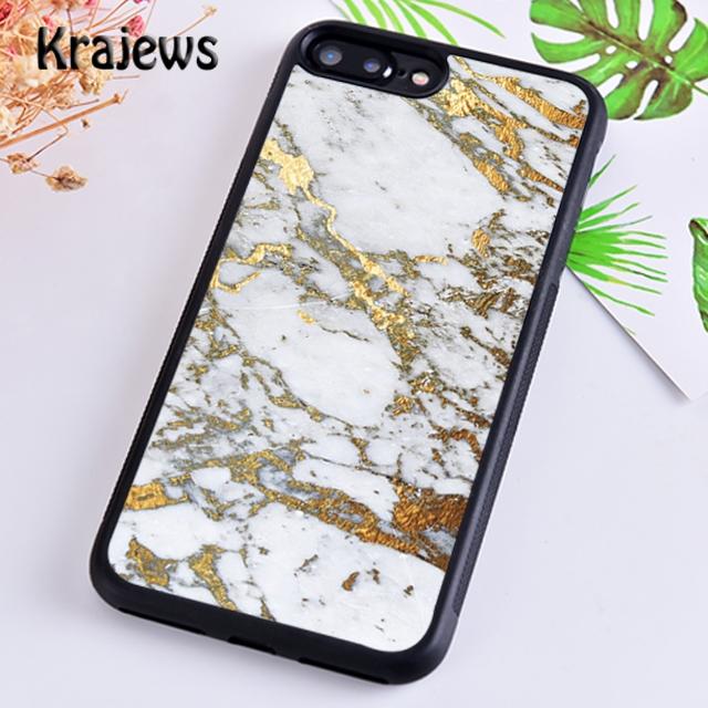 Krajews Black and gold marble Phone Case Cover For iPhone 17 Air 16 15 14 plus 12 13 pro max coque Shell Fundas