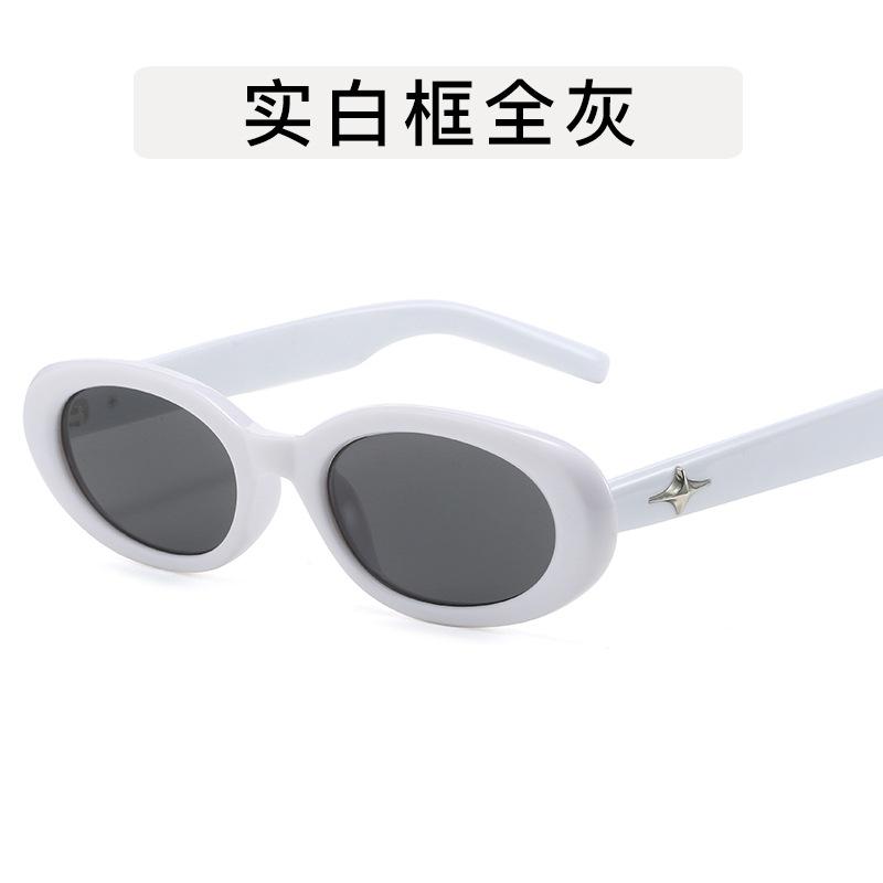 

Korean Style Fashion Glasses for Women Oval Shape Stylish Anti-reflective Women s Sun glasses High Quality Female Eyewear
