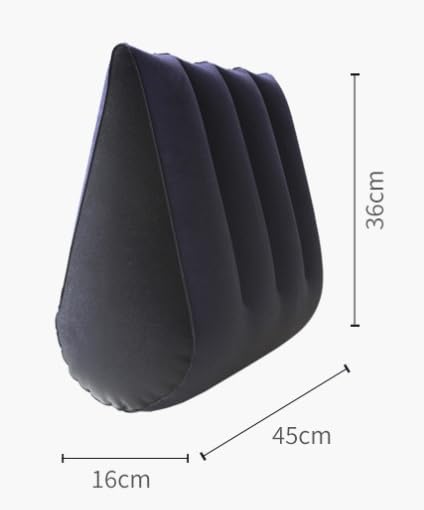 [dokidoki] Prevent boredom with this! Sex Cushion Air Cushion [Red] Adult Goods Sex Sofa SEX Air Sofa Body Pillow Adult Toy Inflator Triangular Pillow