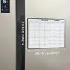 1 Balení Opakovaně Použitelný Magnetický Měsíční Plánovač na Lednici Tabule Kalendář Whiteboard pro Domácí Kancelář Organizér Rozvrhu