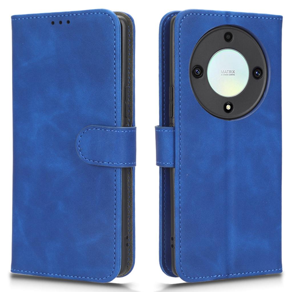 For Honor X40 5G/X9a 5G/Magic5 Lite 5G Full Protection Mobile Phone Case Skin-touch Stand Flip Leather Wallet Phone Cover