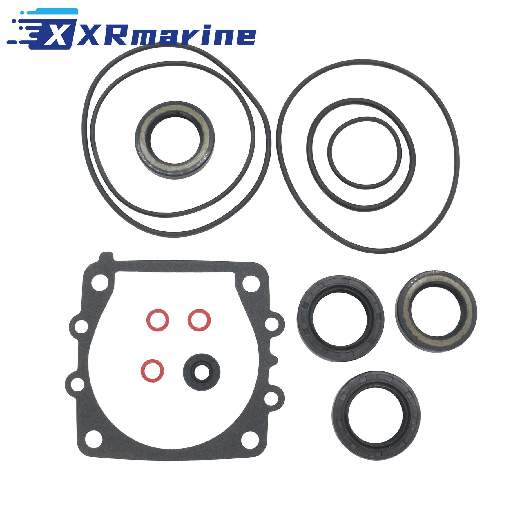 65L-W0001-C0 Lower Unit Gasket Seal Kit Compatible with Yamaha 2/4 Stroke 200 225 250 HP Outboard 69J-W0001-20 60V-W0001-20 65L-W0001-C0