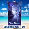 Beach Towel Custom Name Text, Quick Dry Large Towel For Beach HomeCasper the Friendly Ghost
