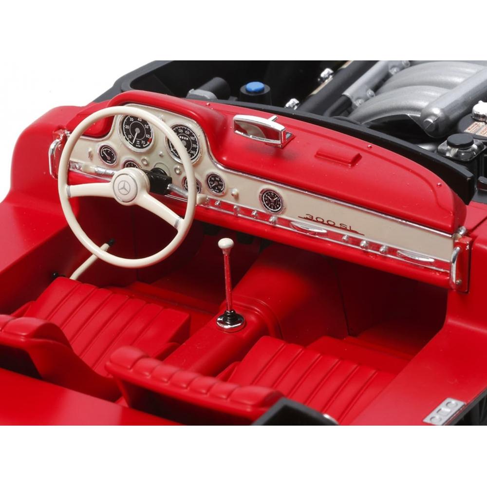TAMIYA 124 Sports Car Series No.366 Полный вид Mercedes-Benz 300SL Пластиковая модель — фото 7