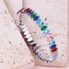 Rainbow CZ Cuff Bracelet For Women Adjust Size Silver Gold Bohemia Summer Beach Hot Jewelry Multicolor Bracelet For Wedding
