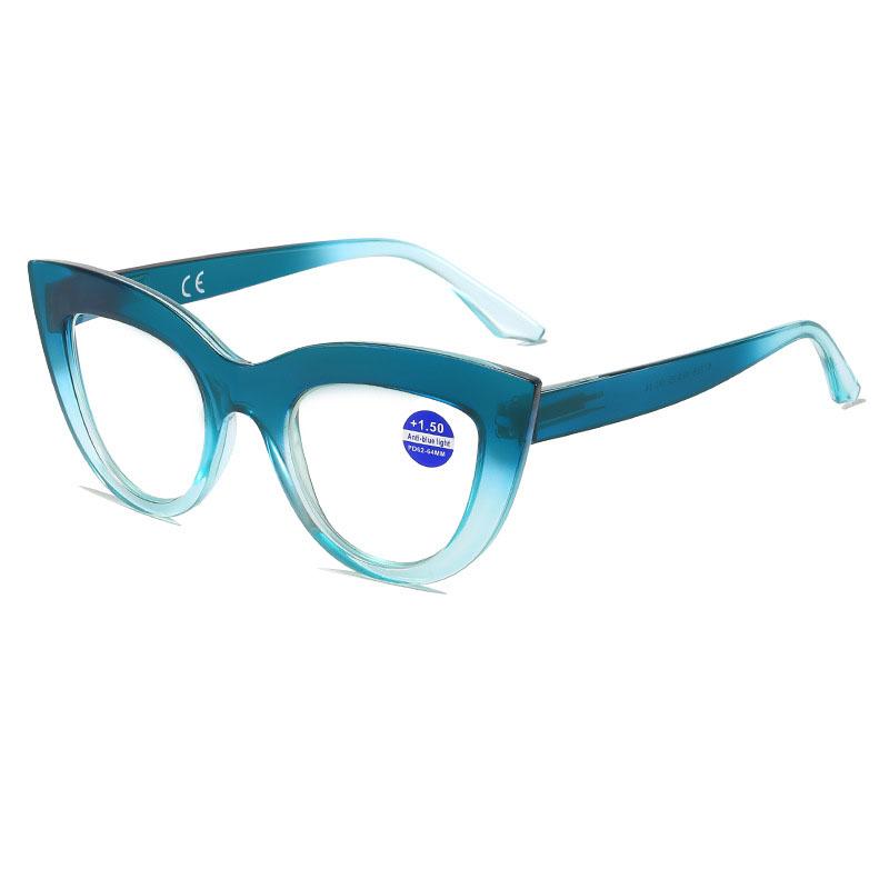 

Vintage Anti Blue Light Cat Eye Reading Glasses For Ladies Myopia Customize Photochromic Prescription Optical Lens Eyeglasses Frame 0