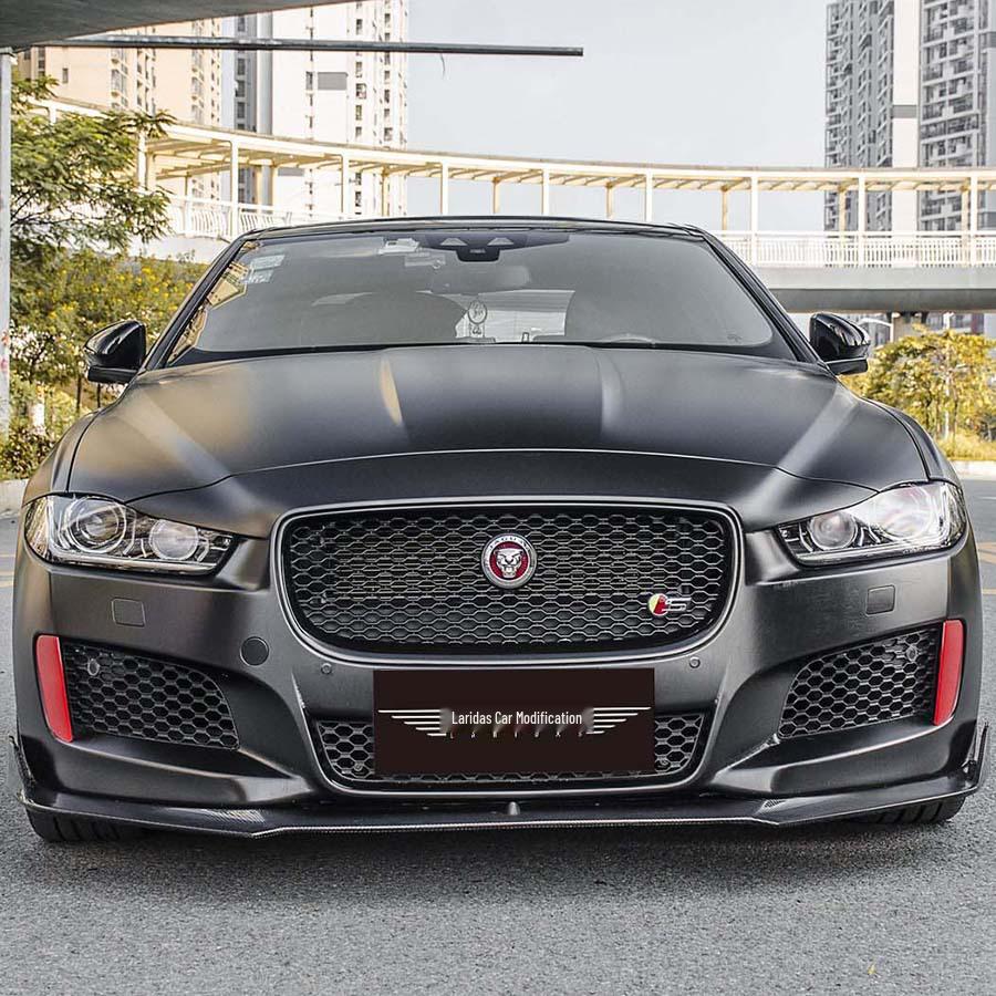Jaguar XE 2015-2019 Carbon Fiber Body Kit: Front Lip & Rear Diffuser Accessories