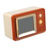 Retro Speaker TV Shaped Multifunctional Fashionable Time Speaker for Home Outdoor Use