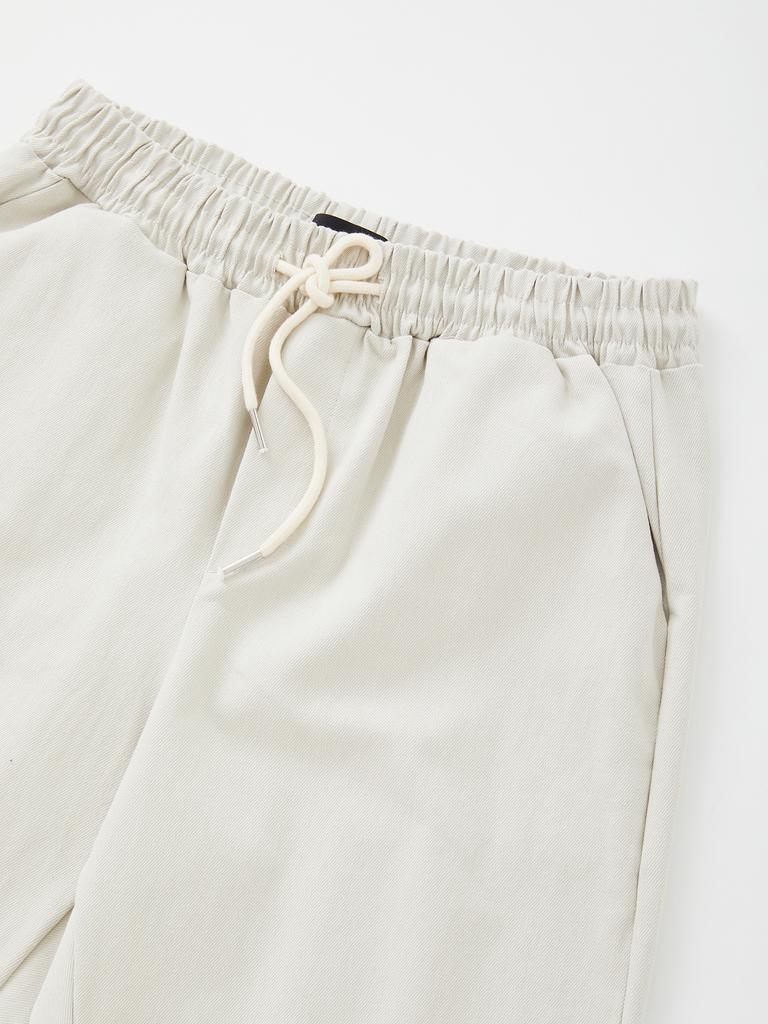 IKALOOK Daily Regular Fit Stretch Elastic Pants Dpt123
