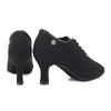 Women Standard Ballroom Dance Shoes Oxford Cloth Outsole Practice Competition Modern Dancing Shoe Dance