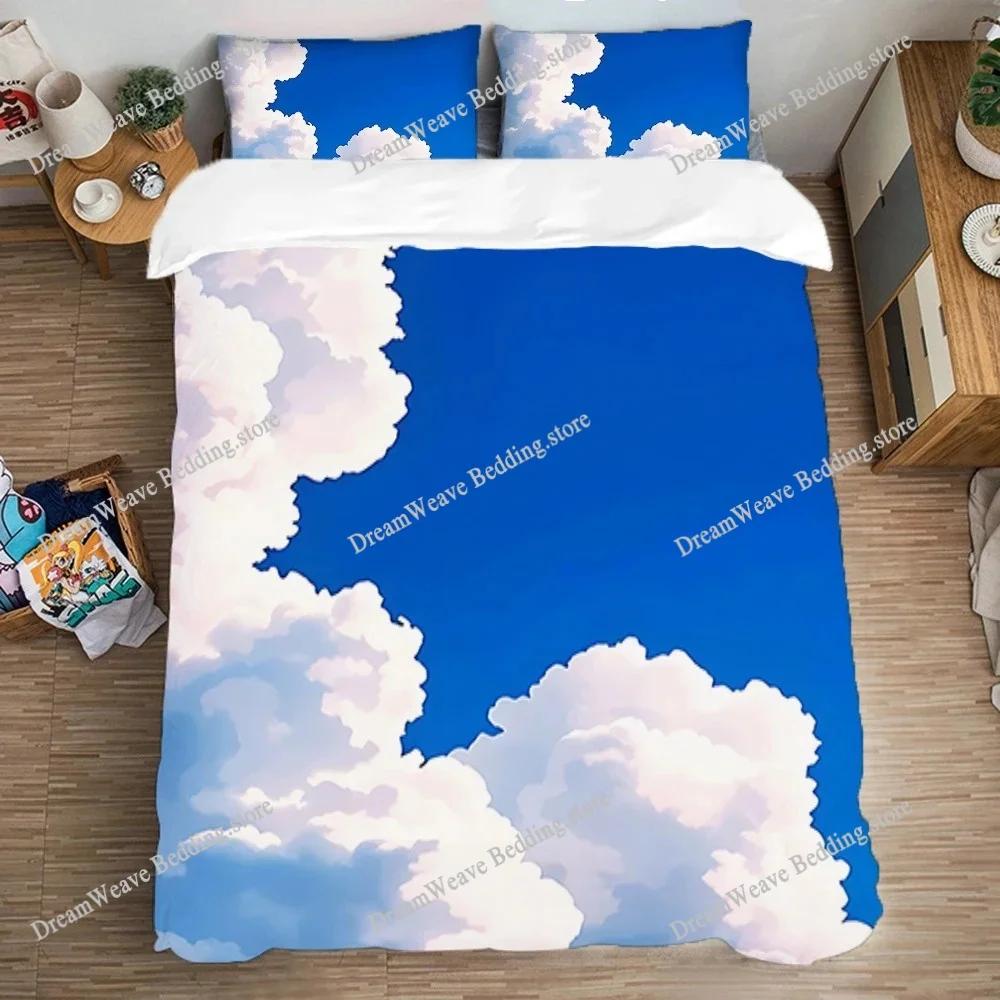 Art Clouds Bedding Set Duvet Cover 3d Bedding Fashion Design Decoration King Duvet Cover Set Double Bed Set Bedding Sets