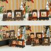 Christmas Santa Claus Train Ornament With Lights And Music Shop Decor Window
