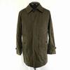 United Arrows Detachable Fur Hood Cotton Long Jacket Men S Khaki Both Side Pockets United Arrows