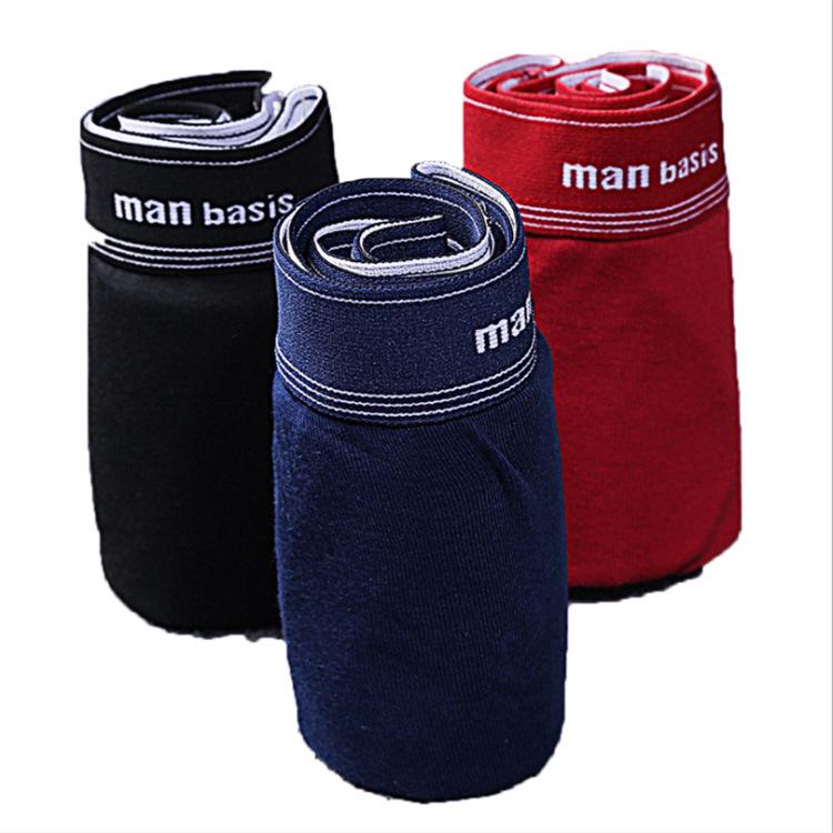 Men's Plus Size Mid-Rise Breathable Cotton Briefs