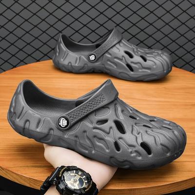 Men's Sandals New Men Clogs Camo Summer Beach Slippers Men Outdoor Casual Shoes Men Sandals Male Flip Flops Water Shoes Big Size