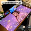 Large Mouse PadAriana Grande Custom Name Text Personalized Desk Mat Non Slip Gaming Pad