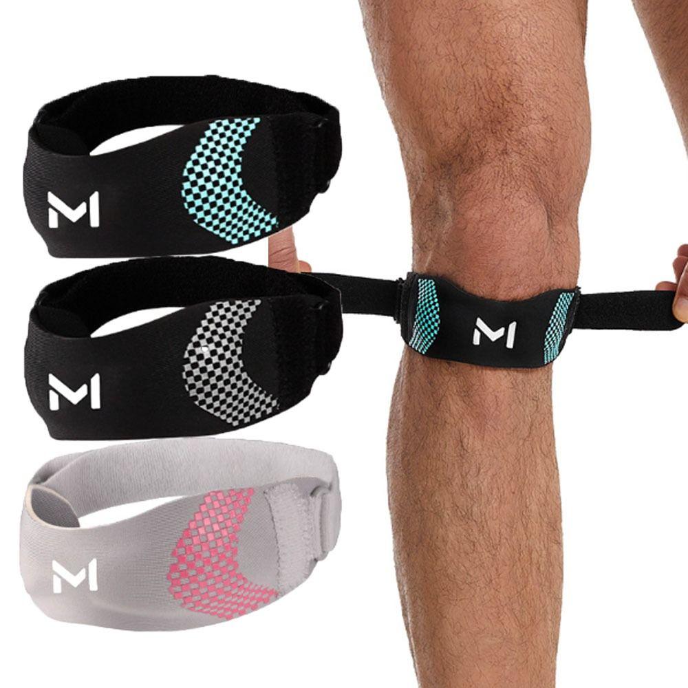 Fixed Protection Patella Knee Strap Silicone Knee Pain Relief Support Brace  Gym