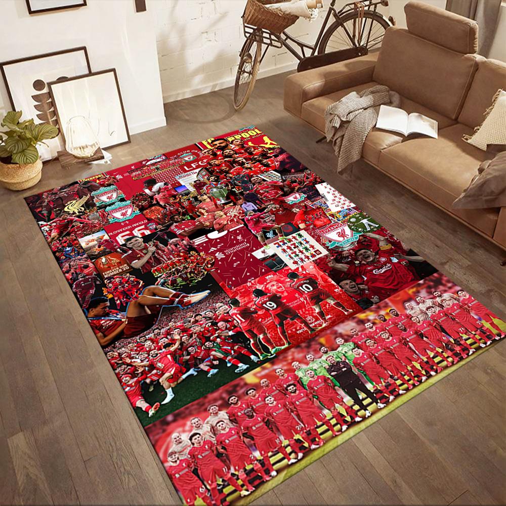 Liverpool Football Club Carpet Perfect For Playrooms Bedrooms Hallway Living Rooms Antislip Carpet Decorate Offices
