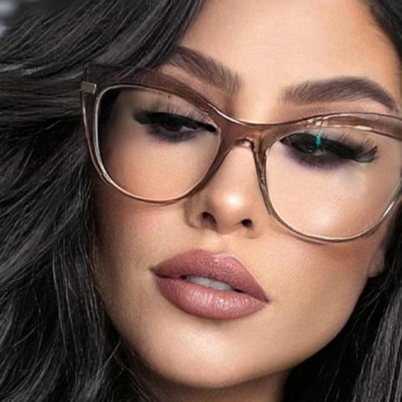 Anti Blue Light Optical Cat Eye Glasses Women 2026 Luxury Brand Designer Myopia Customize Prescription Reading Eye Glasses Frame