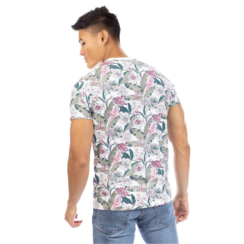 Peter Werth Mens Leckonby Floral T-Shirt
