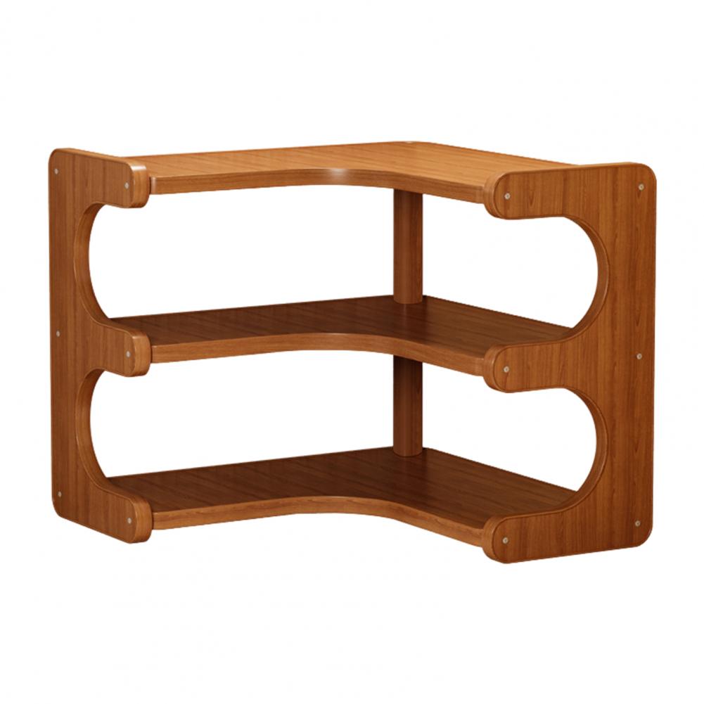 Display Rack Multi-layer Desktop Storage Rack with Capacity for Organizing Sundries Books Office Supplies Space-saving for Home