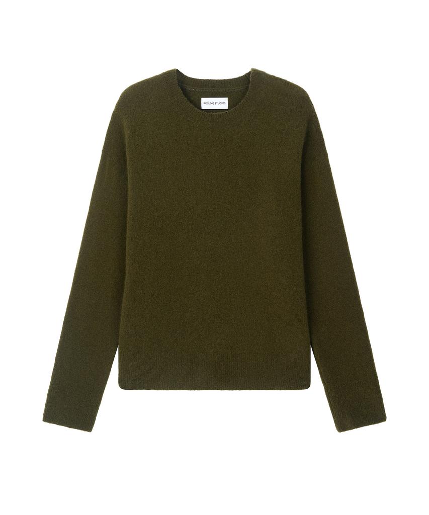 Lollingseutyudio Yak Wool Sweater Deep Olive