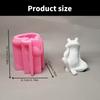 3D Animal Statue Silicone Candle Molds Epoxy Resin Silicone Molds for Candle Soap Fondant Chocolate Candy Baking
