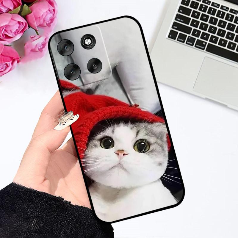 Silikonhülle Für Motorola G86 Power Handyhülle Mode Kameraschutz Silikon Weiches TPU Fundas Für Moto G86Power G 86 Hülle