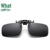 Polarized Flip-up Clip-on Sunglasses for Myopia, Night Vision & Driving - Unisex