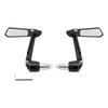 Handle Bar End Lever Protector with Folding Mirrors Set Motorcycle Universal