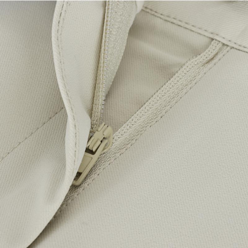 Shop   Women Golf Wear Slit Straight Pants Beige Sh Wpt 703