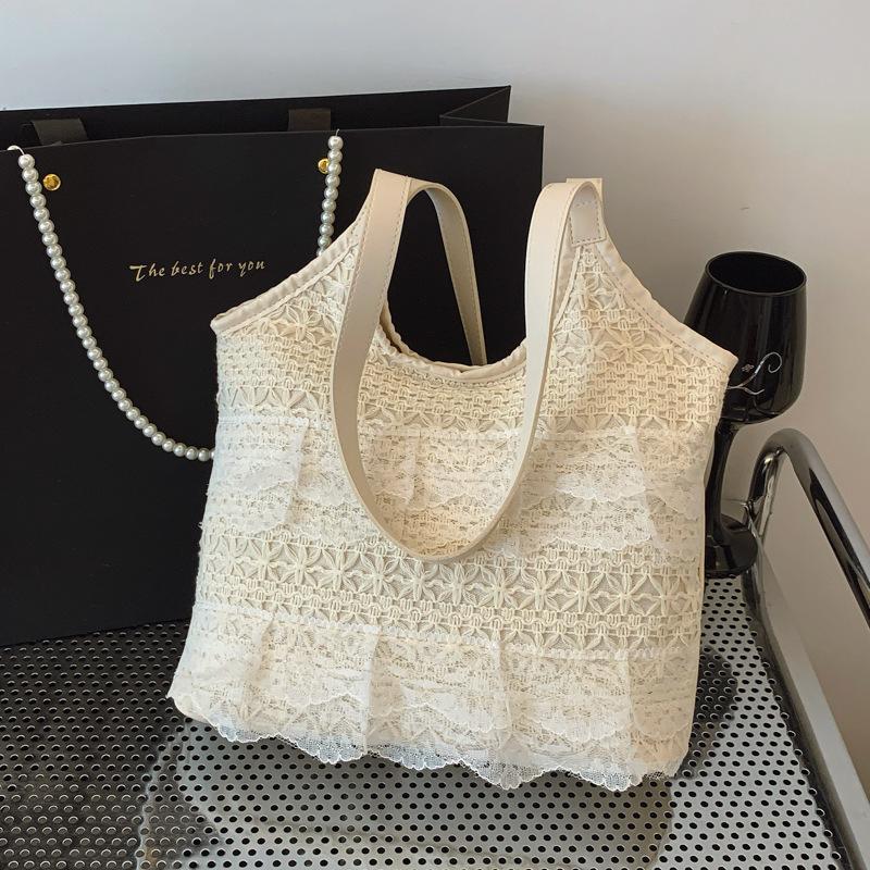 Casual summer versatile personality fashion tote bag female large capacity student class sweet cute shoulder bag