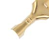 100PCS Golden Spade Connector Brass Material Crimp Terminal Female Spade Connector  Car Audio