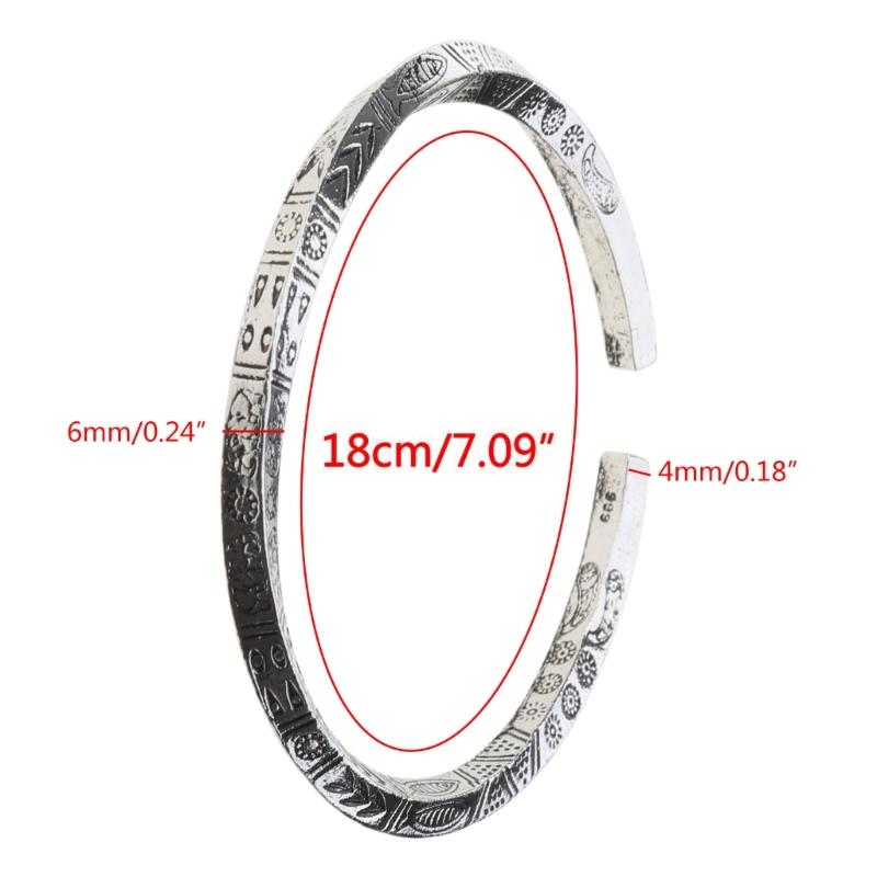 -Bracelet for Men Protections Amulet Mobius Cuff Bangles Birthday Gift Amulet Talismans Bracelet Jewelry Ornament