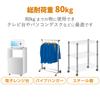 ELECOM Caster Stopper Load Earthquake Prevention Earthquake-Resistant Anti-Tip (80kg Capacity) TS-F013BR