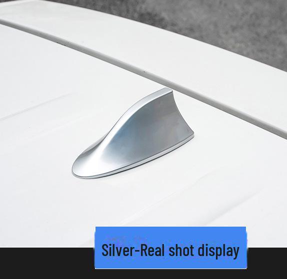 Shark Fin Antenna Car Roof Decoration Signal Radio Arc Color Fininantenna.
