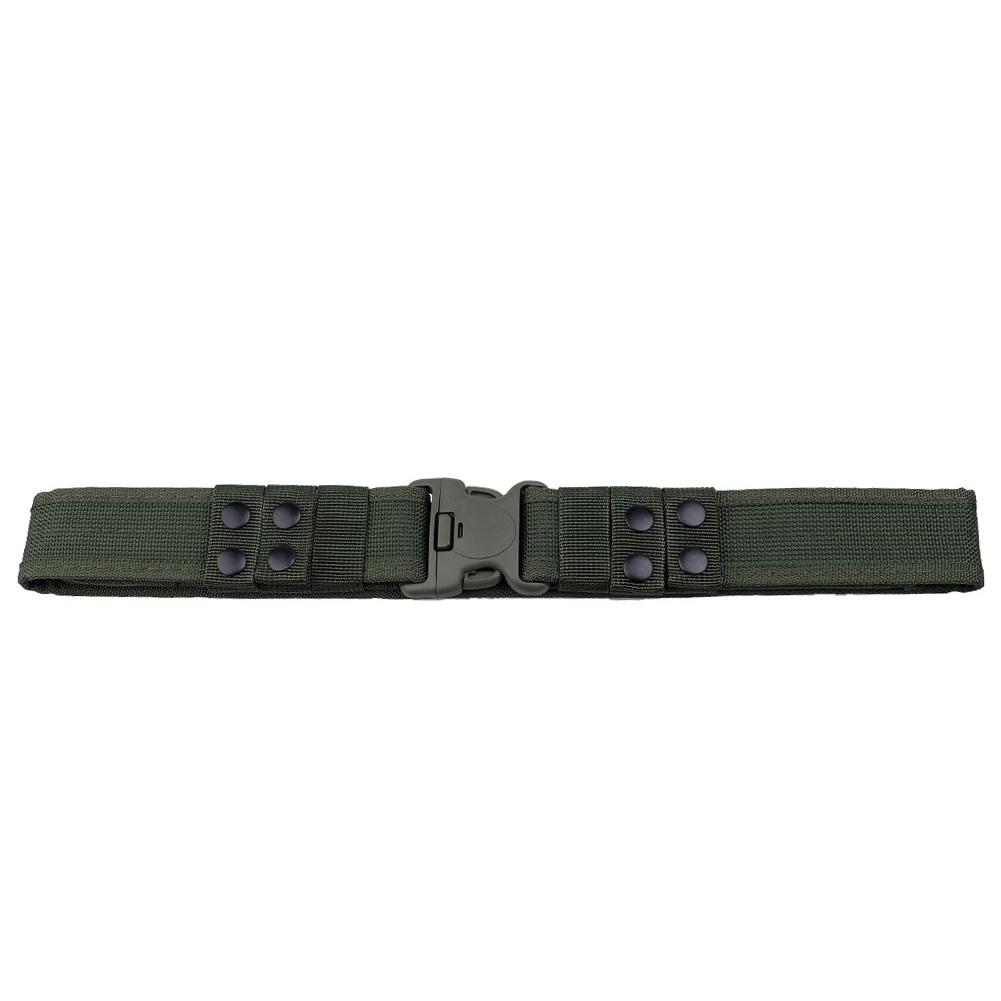Einfacher Taktischer Gürtel Mode Herren Leinwand Kampf Gürtel Schnellverschluss Outdoor Jagd Camouflage Hüftgurt Bund