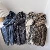 Cream White Long Shawl Skin-Friendly Cotton Linen Scarf Classic Women Scarf  Daily Wear